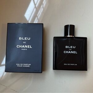 BLEU de CHANEL Empty Perfume Bottle & its Box 100ml